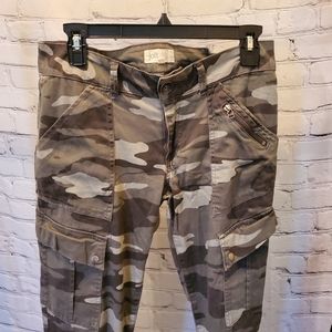 Jolt, size 13, distressed army pant, jogger style, 98% cotton